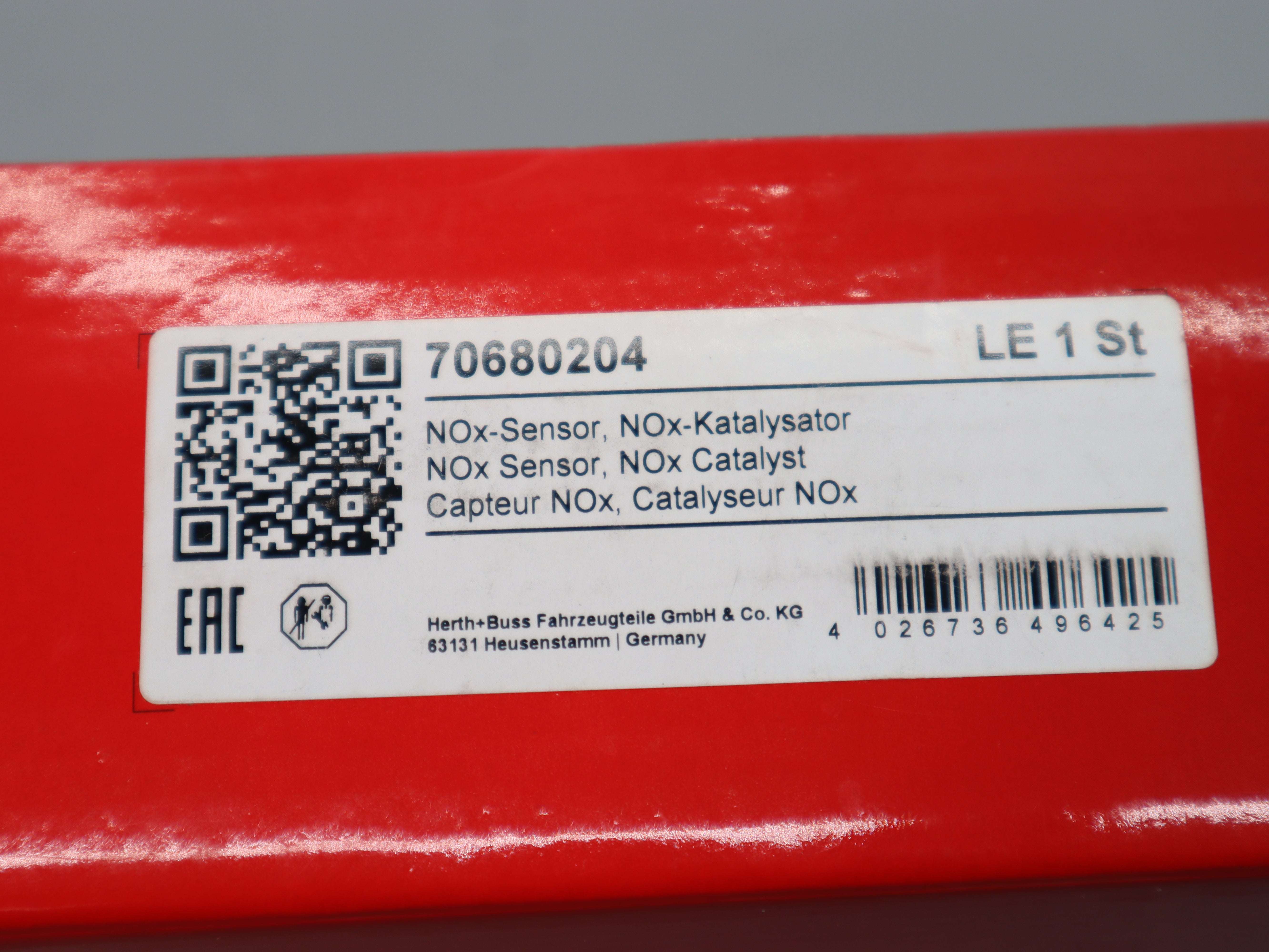 Herth+Buss, NOx-Sensor, für Mercedes Benz, NOx-Katalysator 70680204 NEU