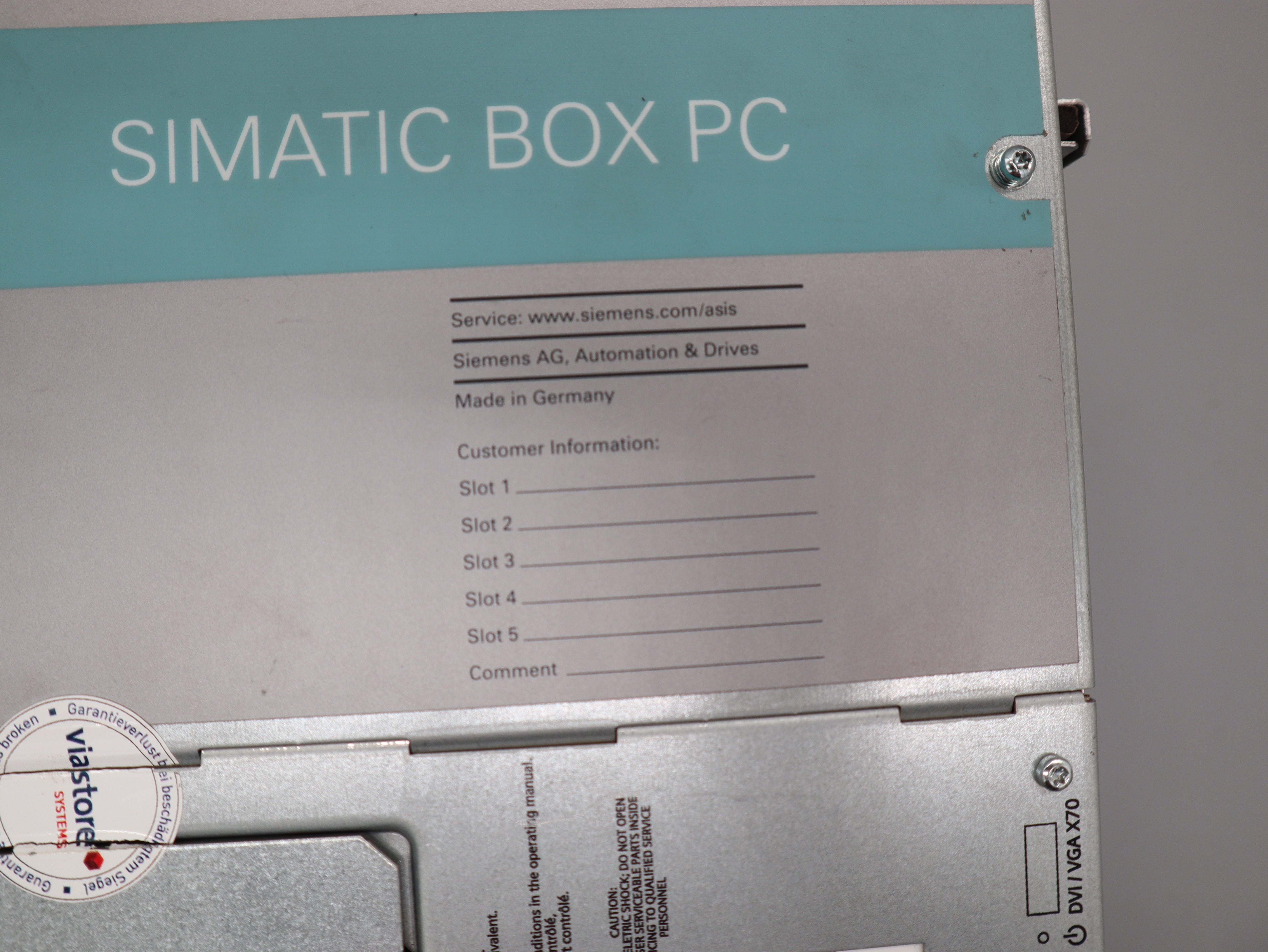 SIEMENS 6ES7647-6PA10-0AX0 6ES76476PA100AX0 ERWEITERUNGSMODUL