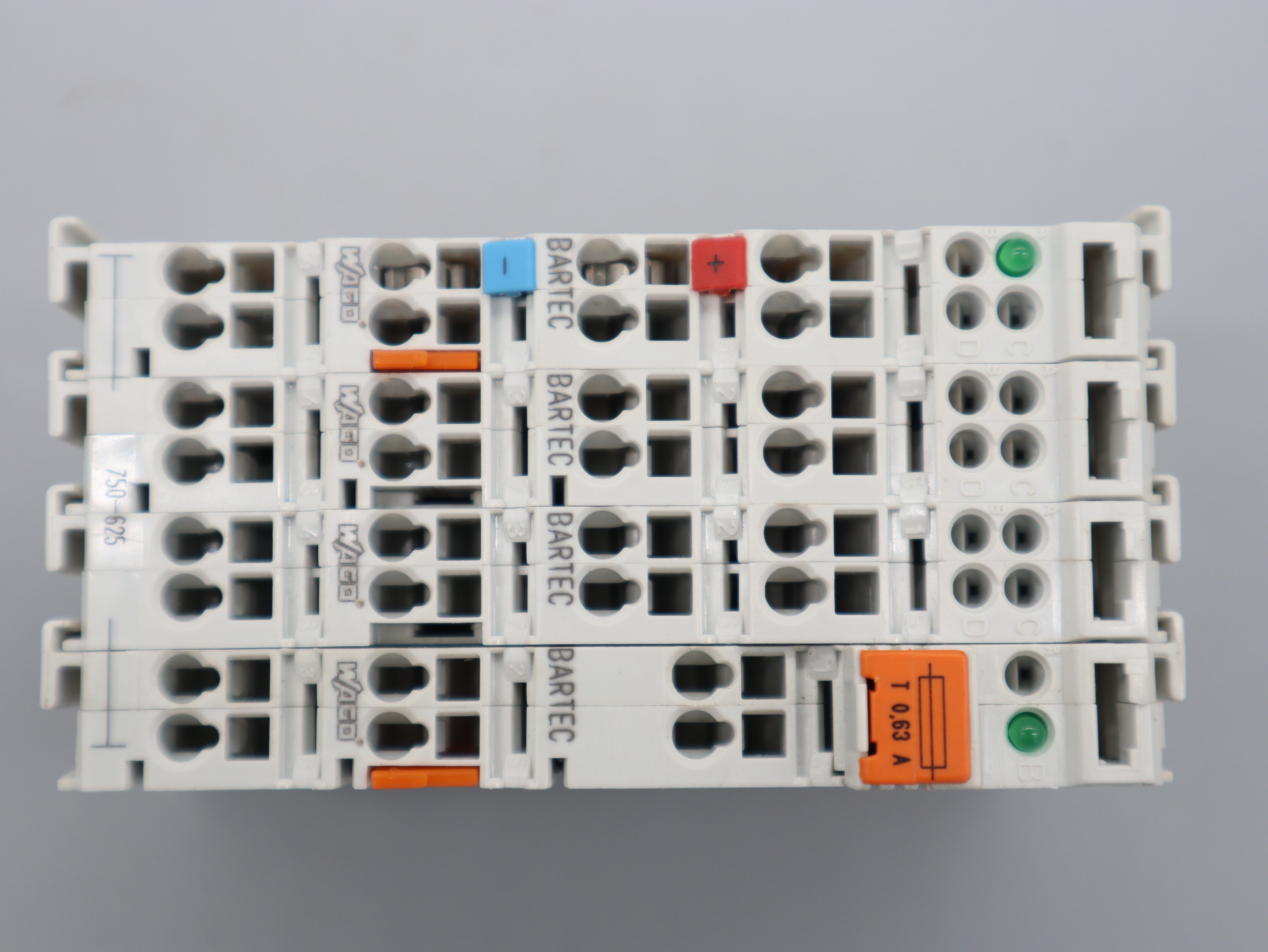 WAGO BARTEC 750-625 Potentialeinspeisung DC 24 V mit Sicherungshalter Diagnose