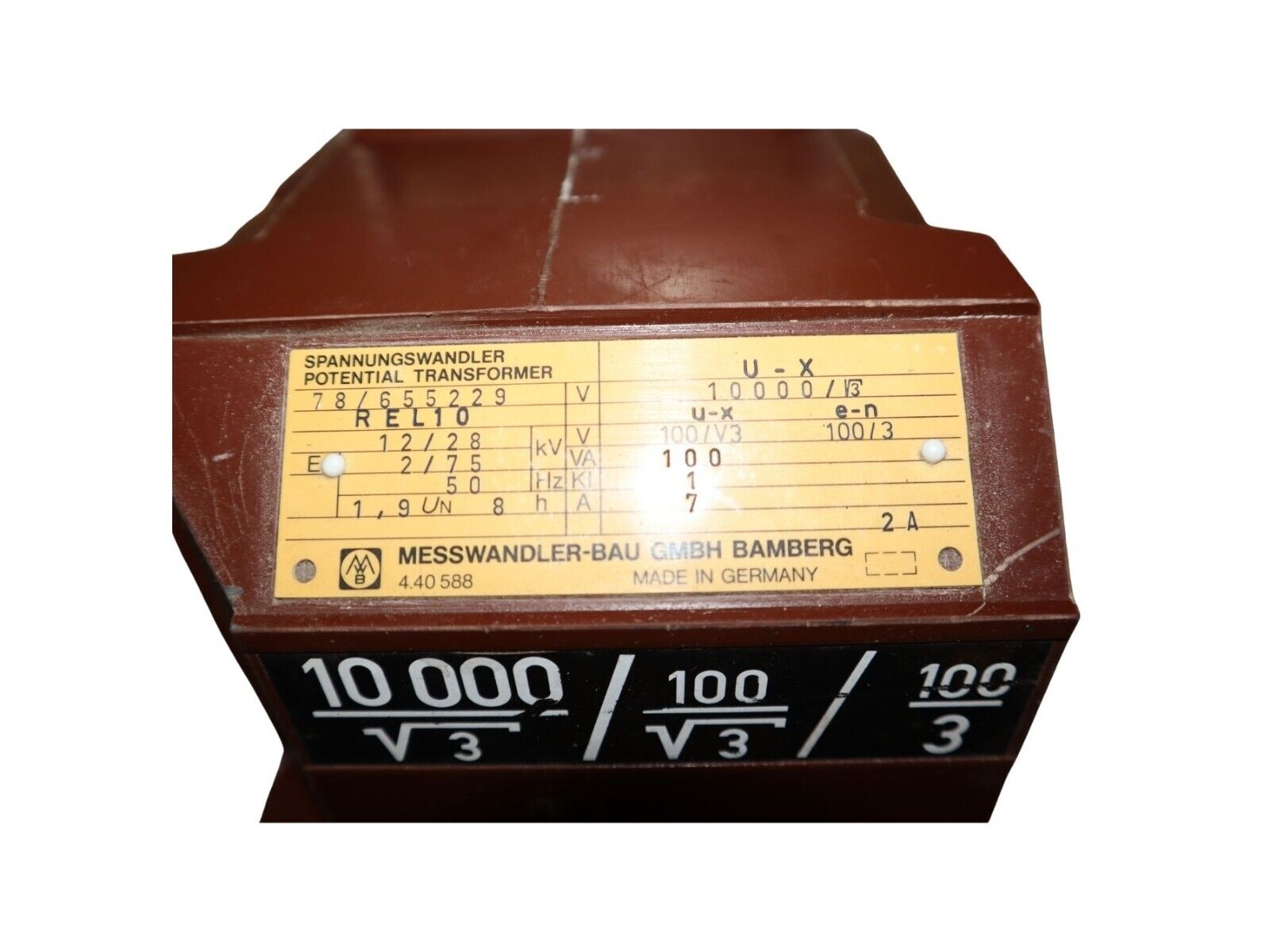 Type JDZX10-3,6,10(REL10) voltage transformers Rated frequency 50Hz or 60Hz