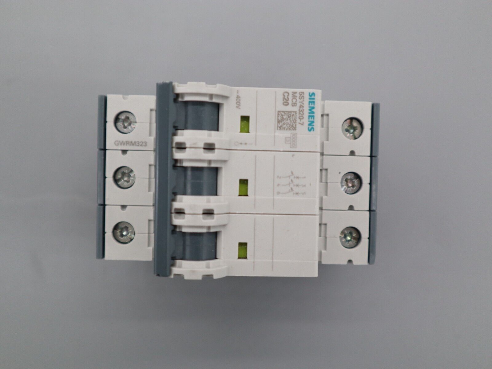 Siemens Typ C Leitungsschutzschalter 400V, 3-polig - 16A 5SY4320-7