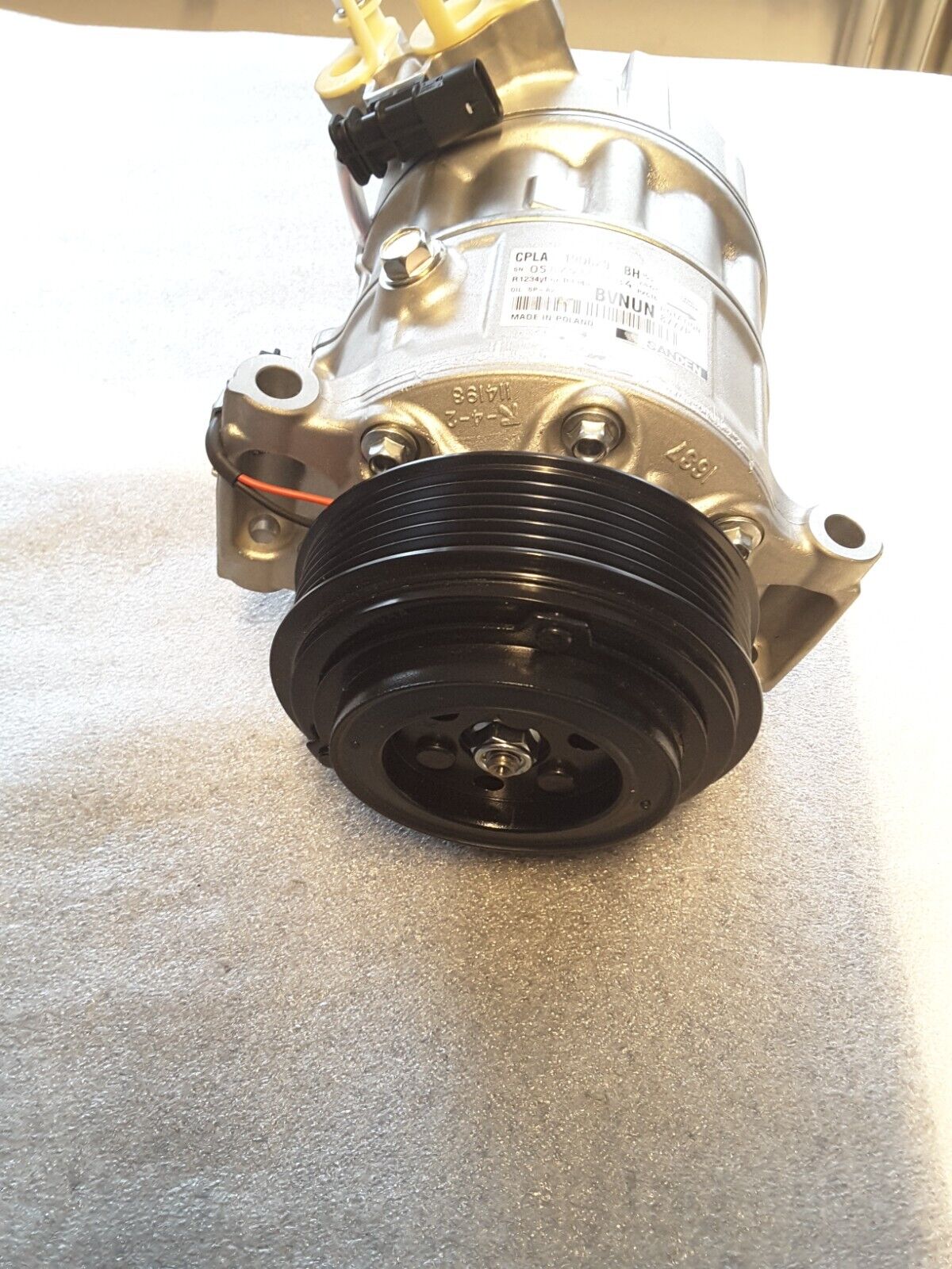 Air conditioning compressor ORIGINAL Jaguar Land Rover Range Rover CPLA-19D629-BH SANDEN