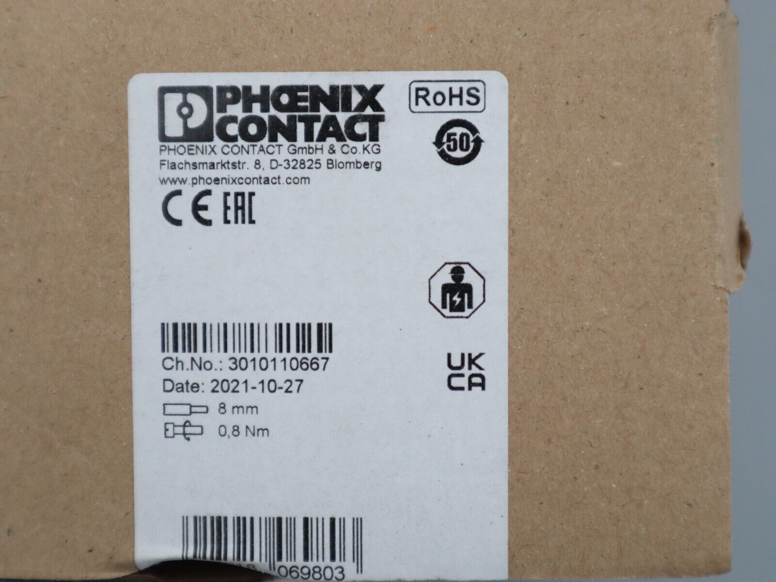 Phoenix Contact Netzentstörfilter 2783082 Mains interference filter NEF 1- 6 6A