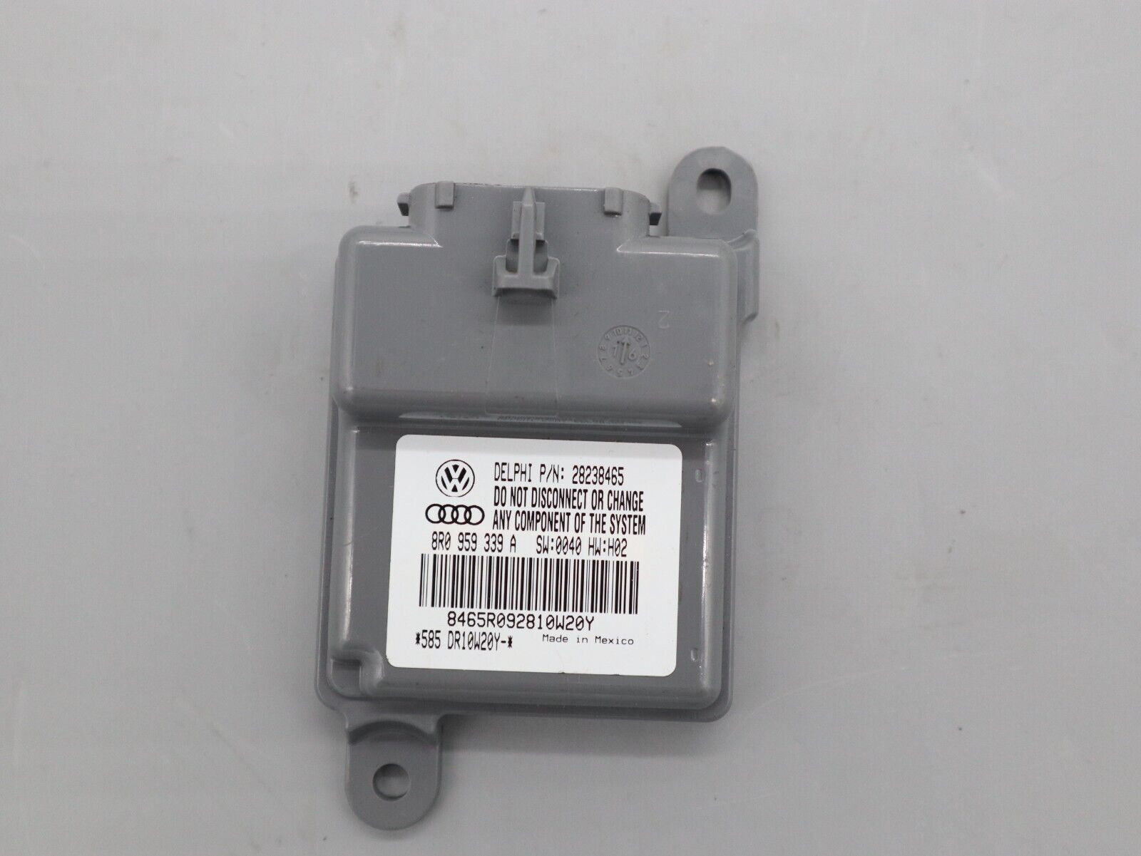 Control unit control module Audi Q5 SQ5 8R 2.0TFSI front seat right 8R0959339A