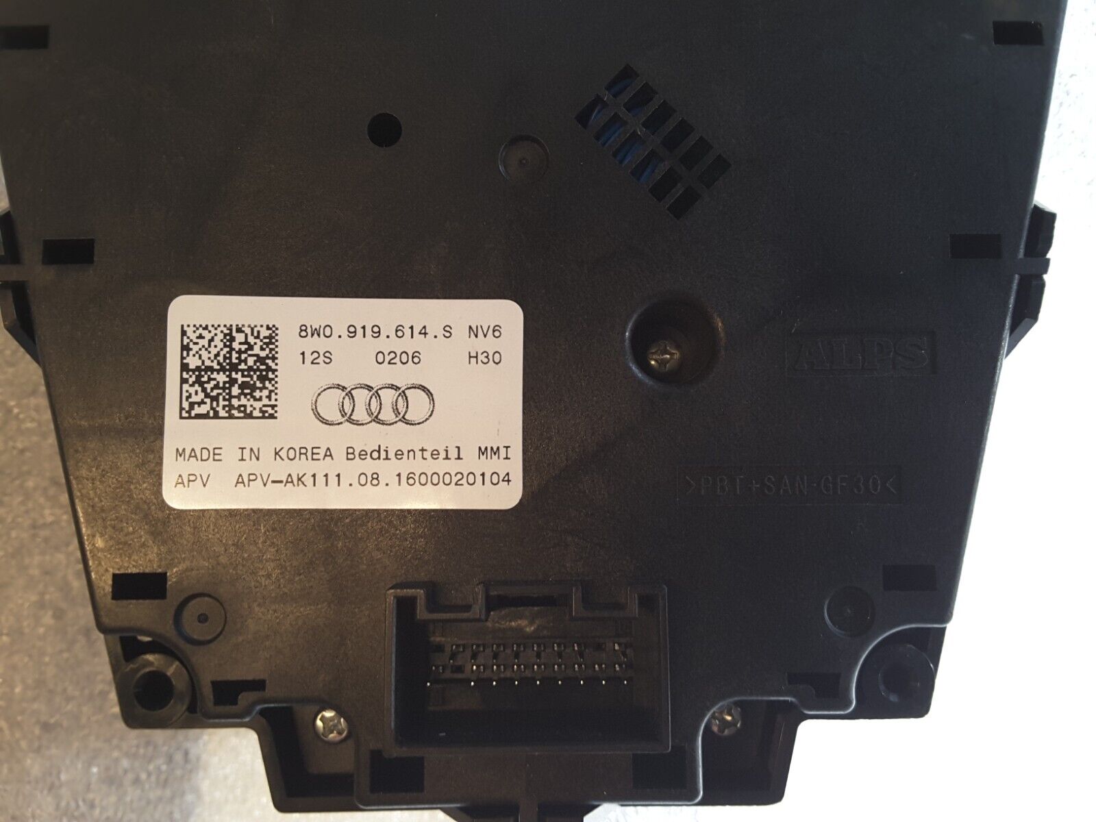 Navigation Bedienteil Original Audi a4, s4, 8w, b9, on Radio Media 8w0919614 S