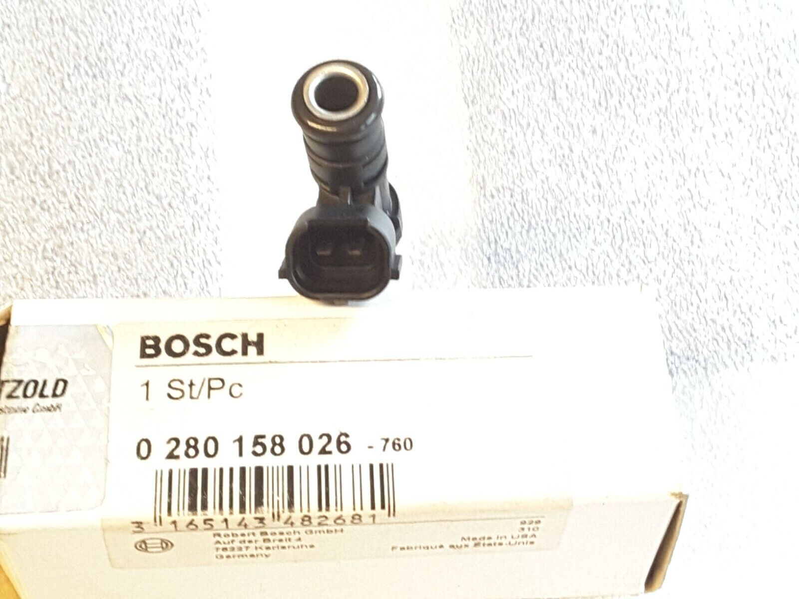 Injector nozzle original Bosch for VW Beetle 2.0 TOURAN 0280158026 NEW.