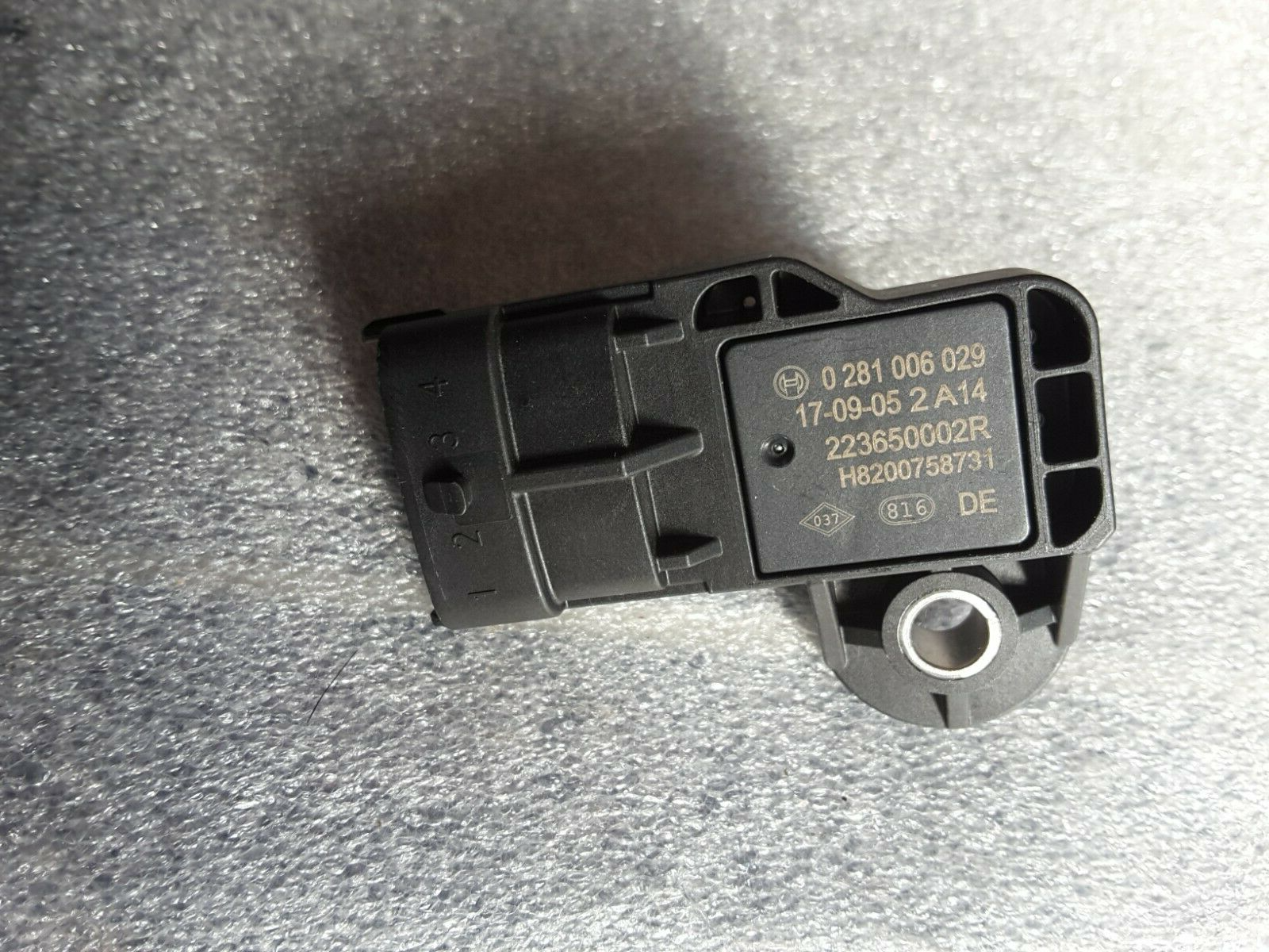 Luftdrucksensor Original Bosch Renault 0.9/1.2/1.4 TCE 223650002R, 0281006029