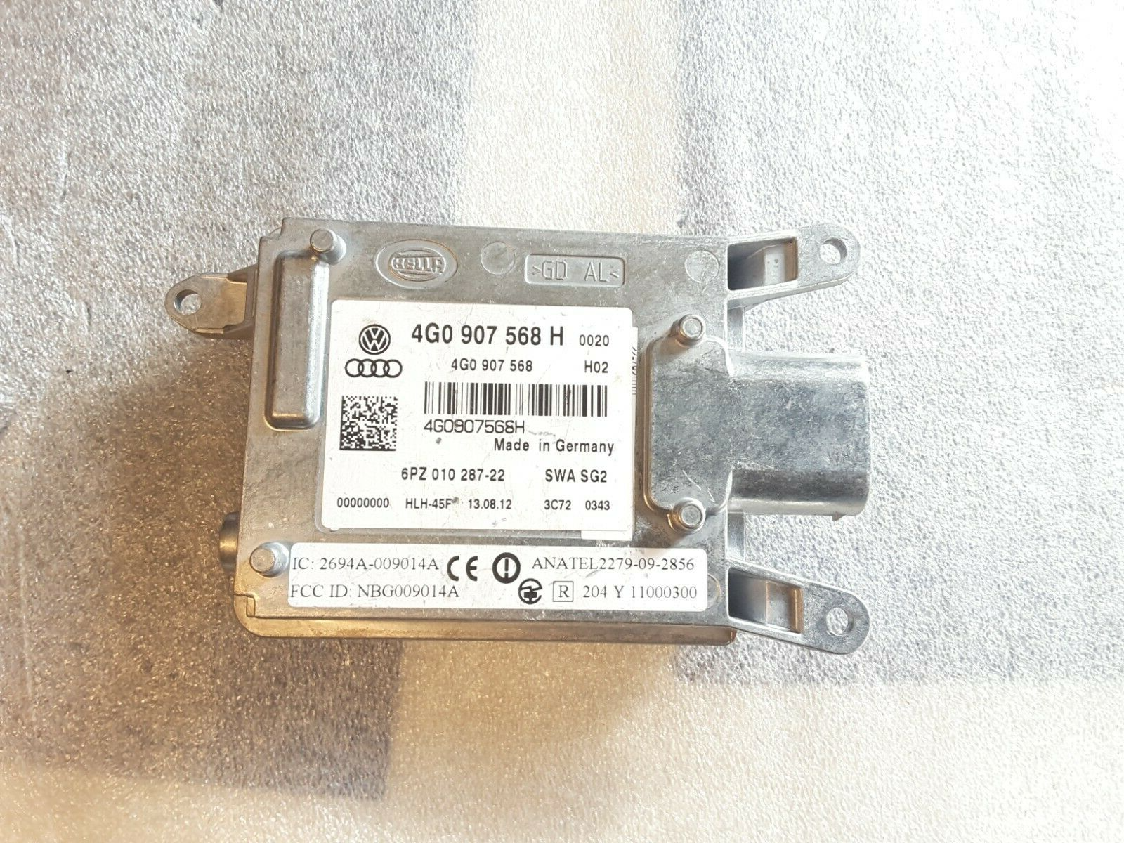 Spurwechselassistent Original VW Audi A8 A7 A6 4G C7 Steuergerät 4G0907568H