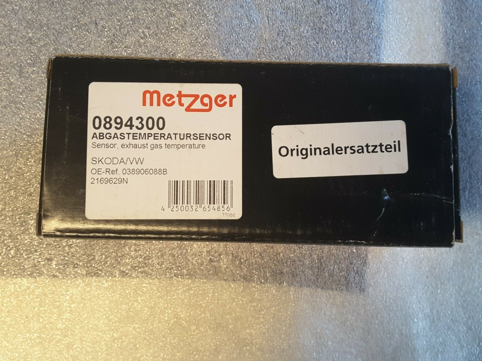 Sensor Abgastemperatur ORIGINAL ERSATZTEIL METZGER 0894300 für SUPERB SKODA VW 1