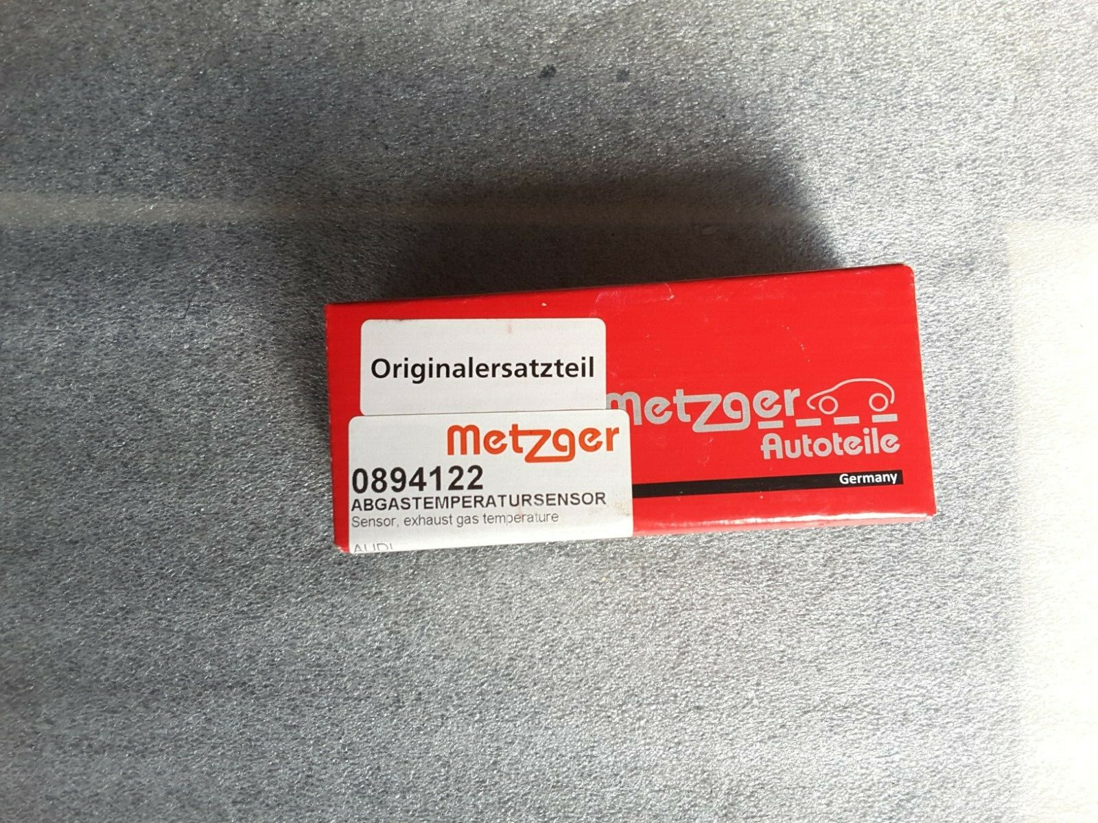 Abgastemperatur Sensor ORIGINAL METZGER ERSATZTEIL 0894122 AUDI A4 VW, B5 NEU.