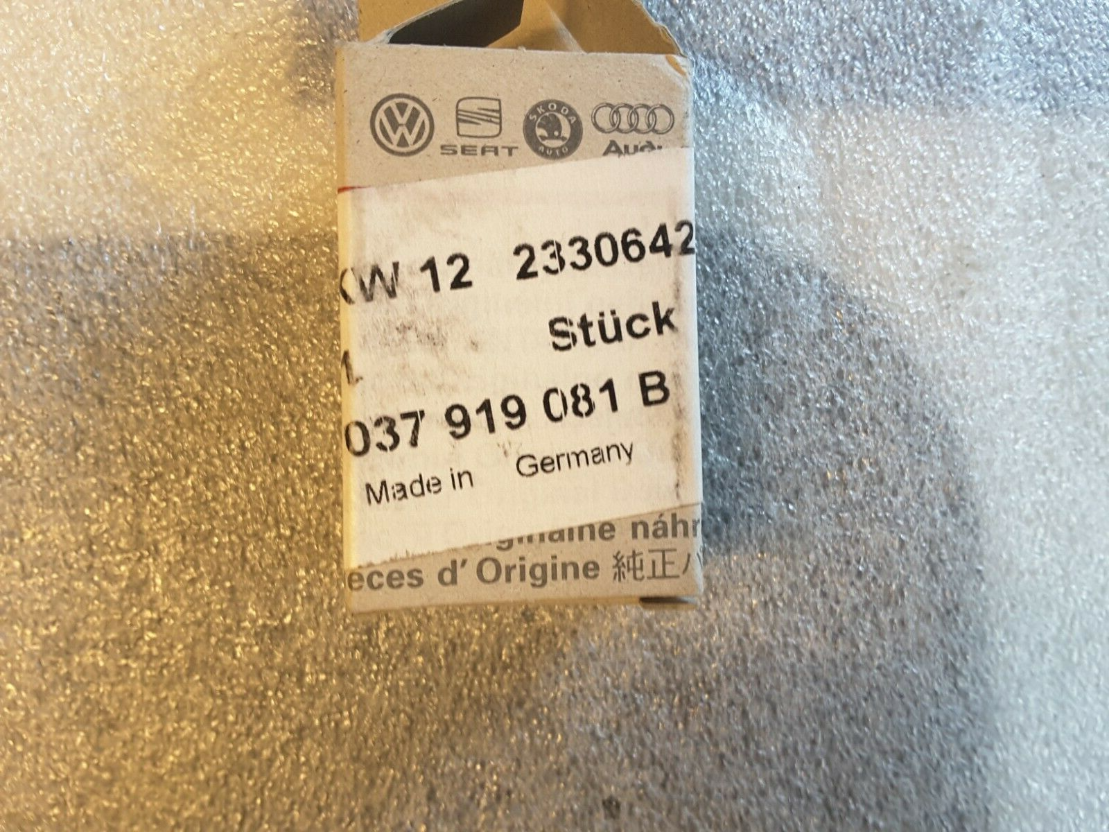 Öldruckschalter Original VW , Audi, Seat 037919081B NEU.