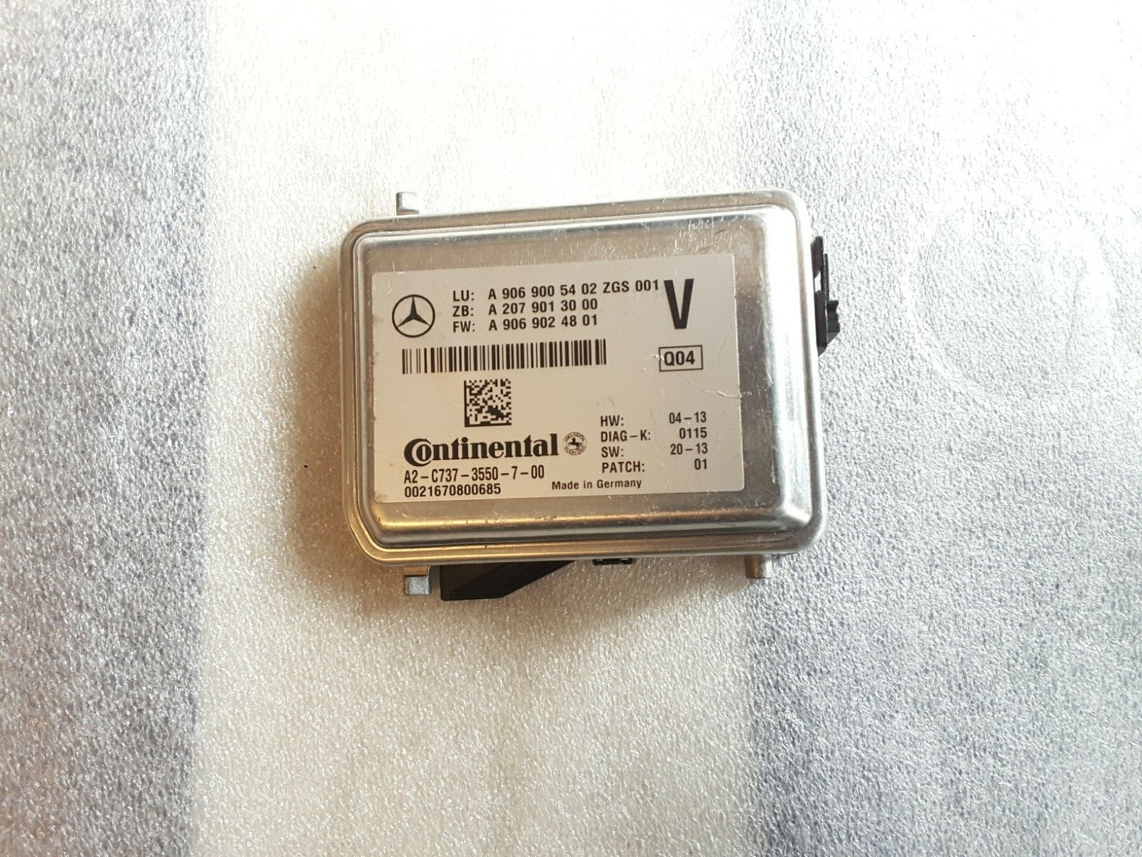 Front camera Continental module control unit original Mercedes W212, W207 NEW.